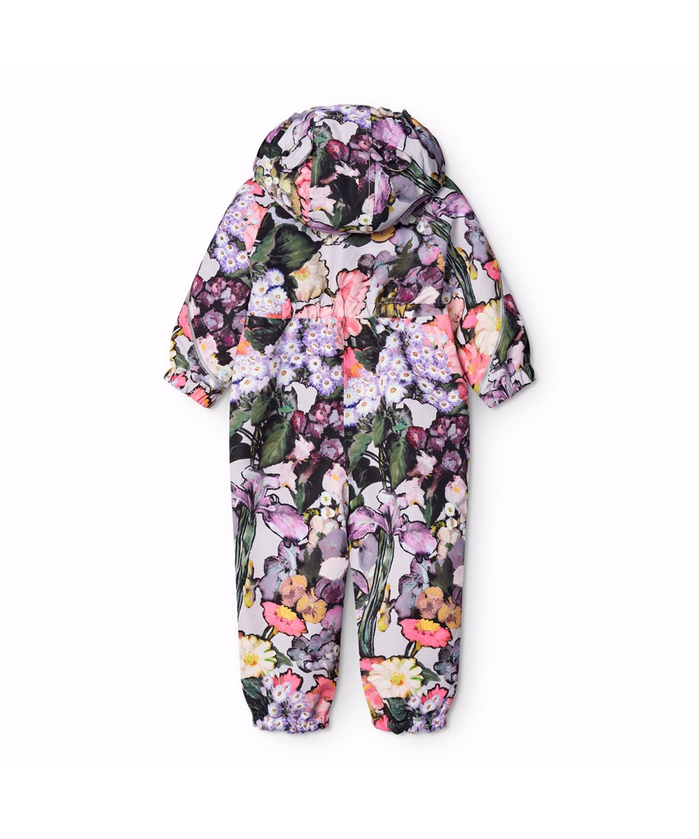 Hyde - Flower Art - Wasserabweisender Blumenoverall für die Kleinen, aus recyceltem Polyester.