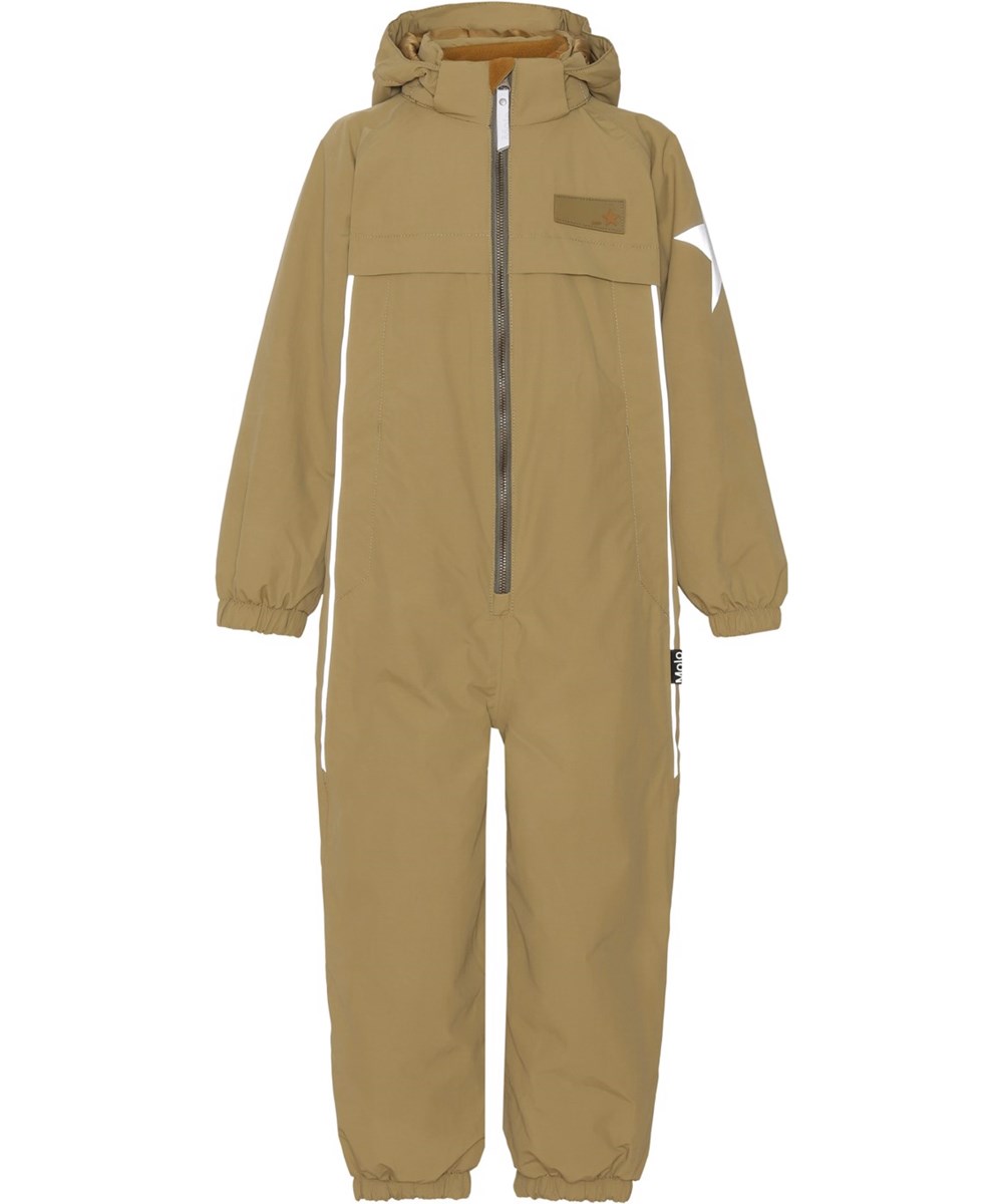 Pingo - Khaki - Recycelter grüner wasserdichter Fluganzug