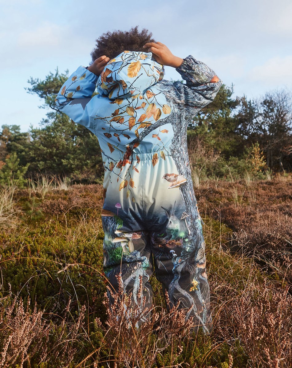 Polar - Magic Nature - Recycelter Schneeanzug mit Wald- und Tierdruck