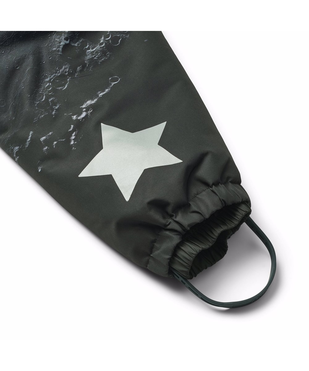 Polar - On The Moon - Wasserabweisender Overall mit einem Druck des Mannes auf dem Mond aus recyceltem Polyester und einer Temperatur bis zu -10°C.