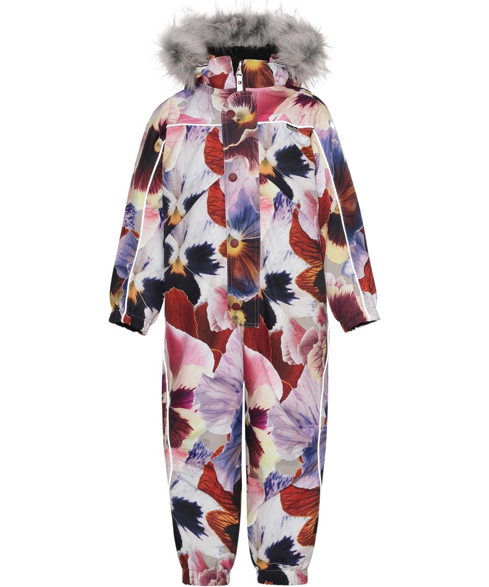 Polaris Fur - Giant Floral - Recycelter Schneeanzug mit Blumendruck