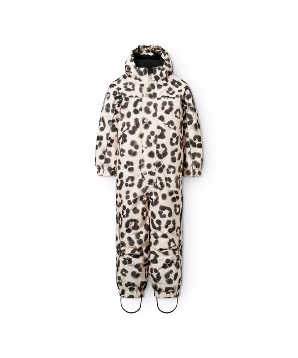 Polaris - Snow Leo - Wind- und wasserdichter Overall in einem einzigartigen Leopardenmuster für einen kalten Winter aus recyceltem Polyester und gefüttert mit 3M™ Thinsulate™.