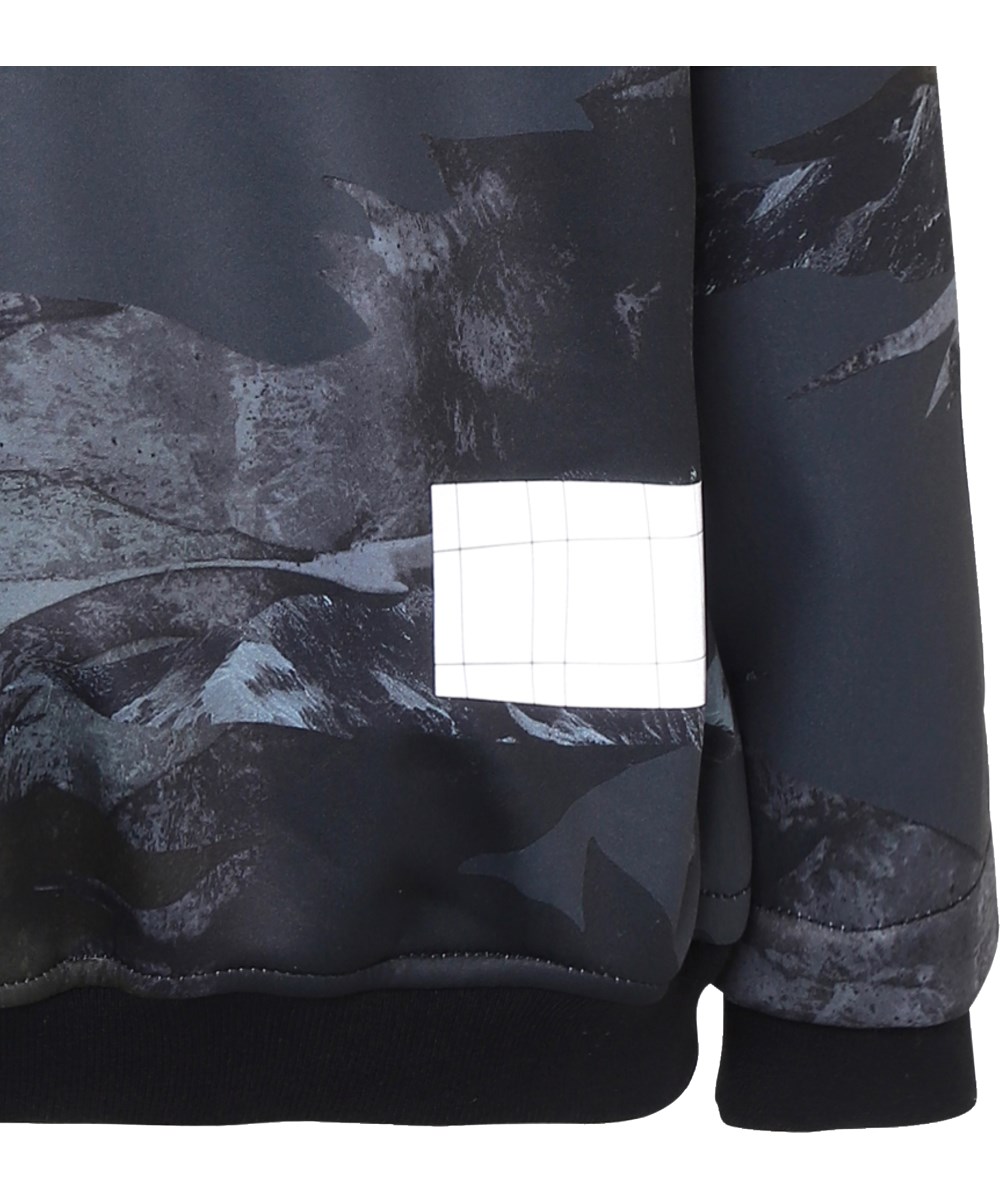 Cloudy - Mountain Camo - Sporty softshell jacket in camouflage