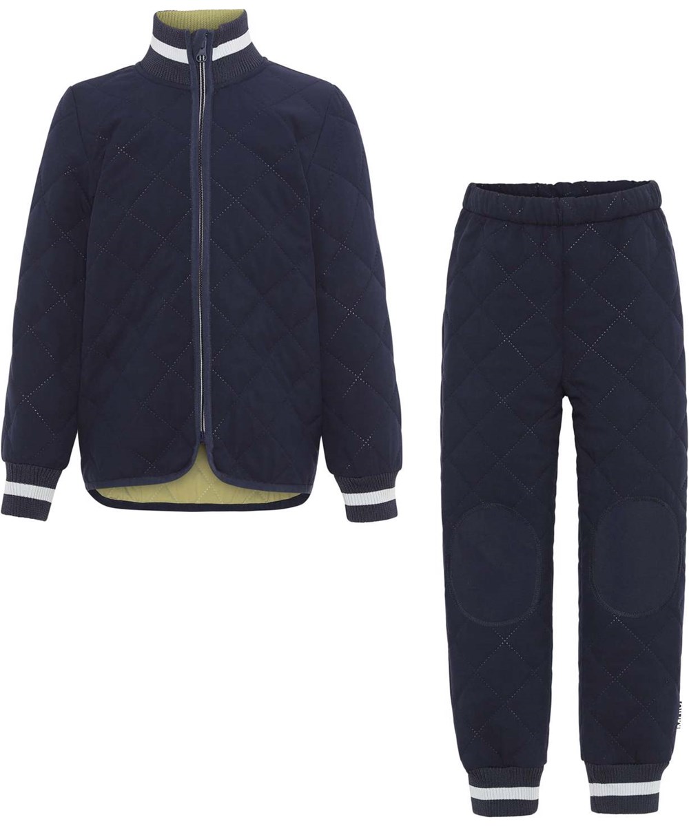 Hatton - Classic Navy - Thermal set in dark blue