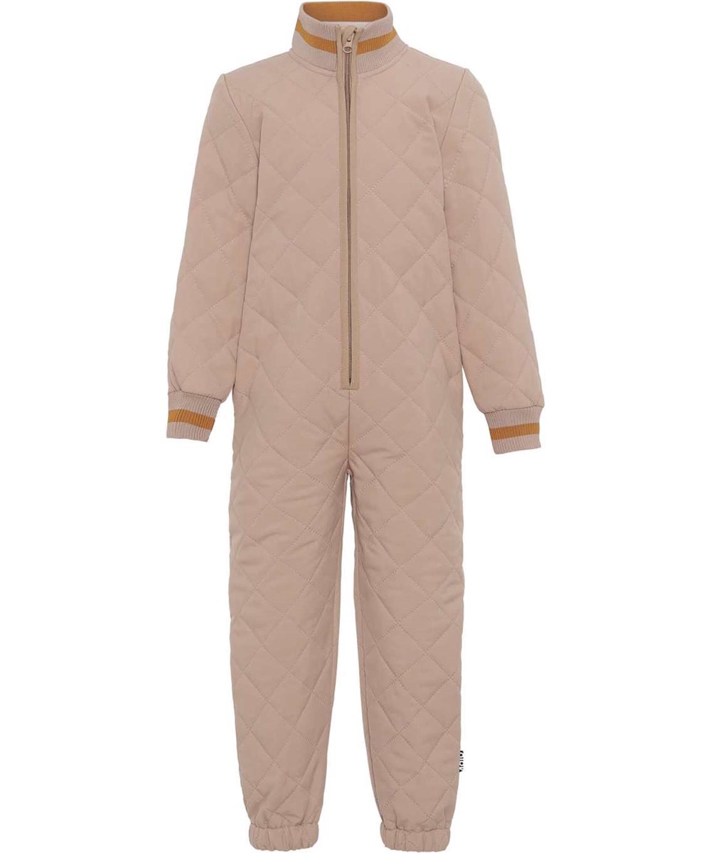 Hollyn - Nougat - Thermal suit in taupe