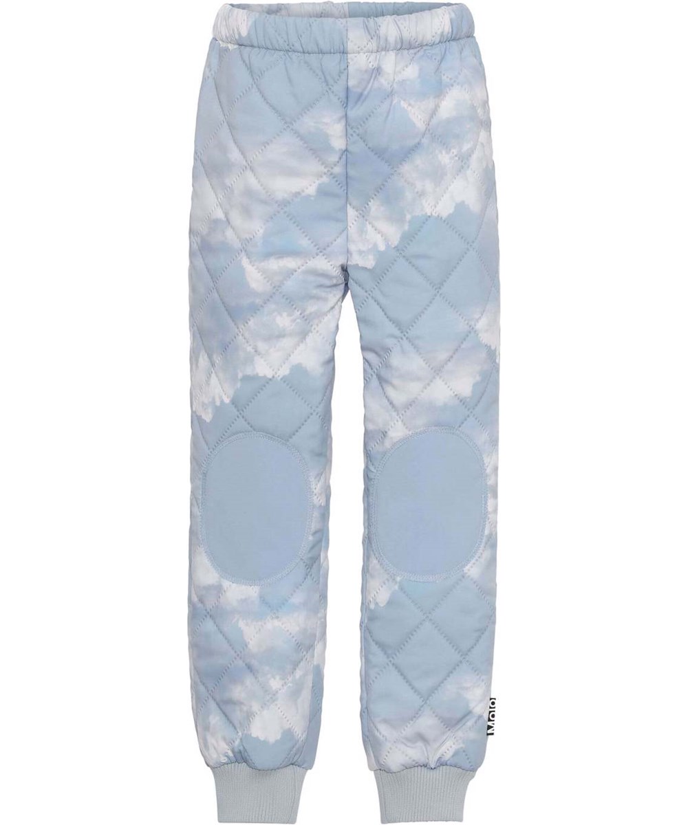 Hoti - Cloudy Day - Recycled thermal trousers in sky print