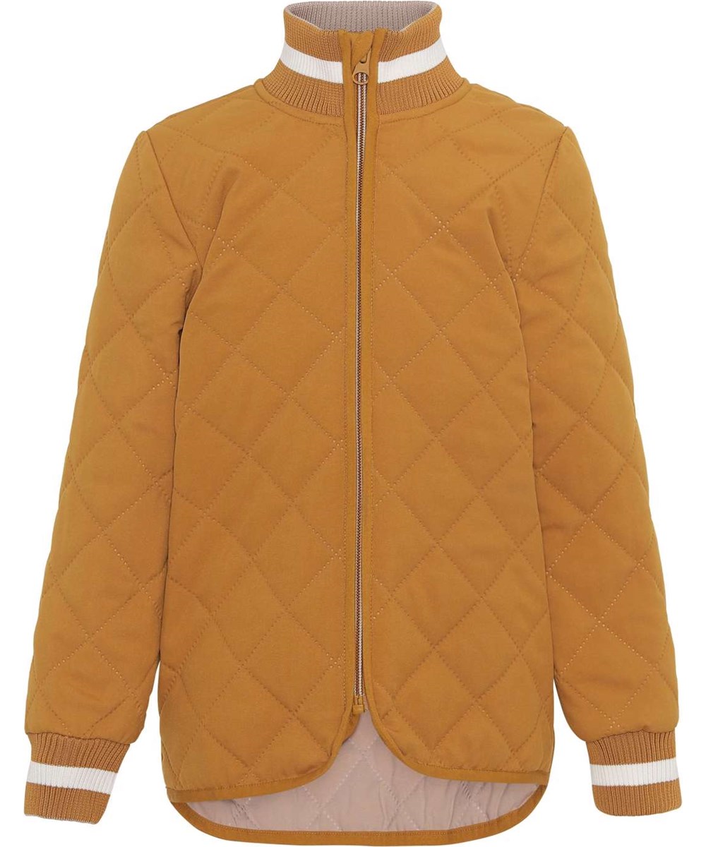 Husky - Almond - Thermal jacket in golden yellow