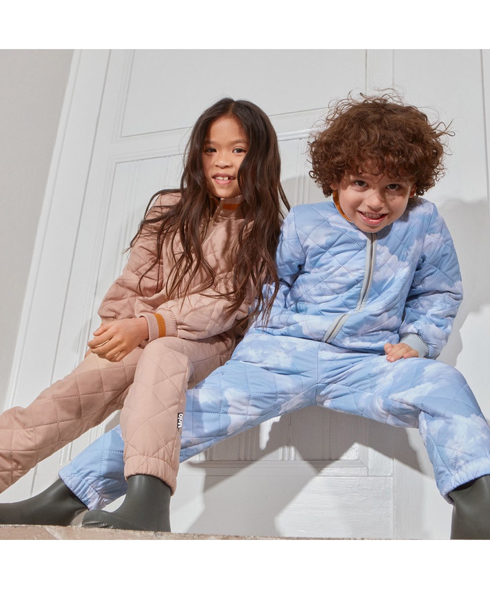 Husky - Cloudy Day - Thermal jacket in sky print