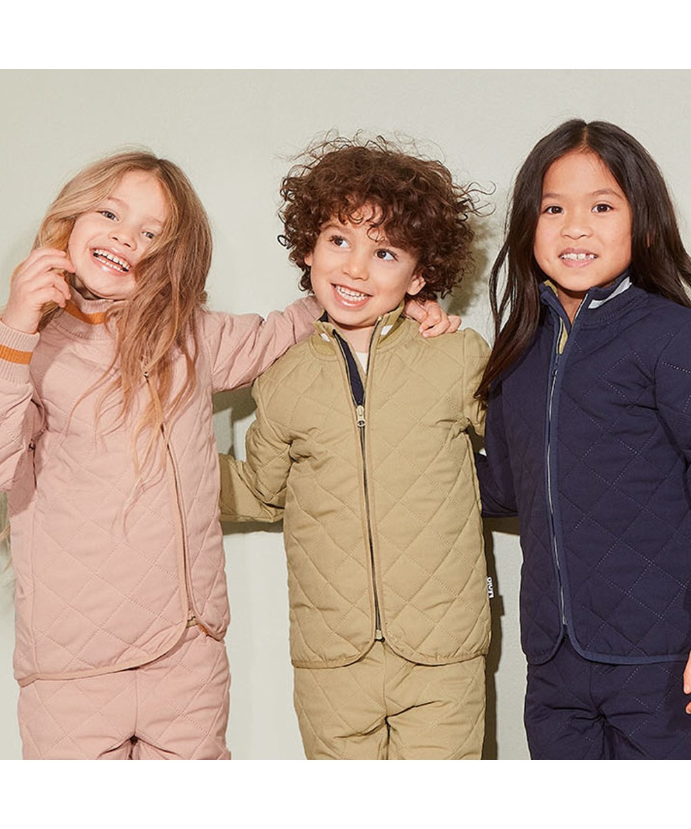 Husky - Nougat - Thermal jacket in taupe