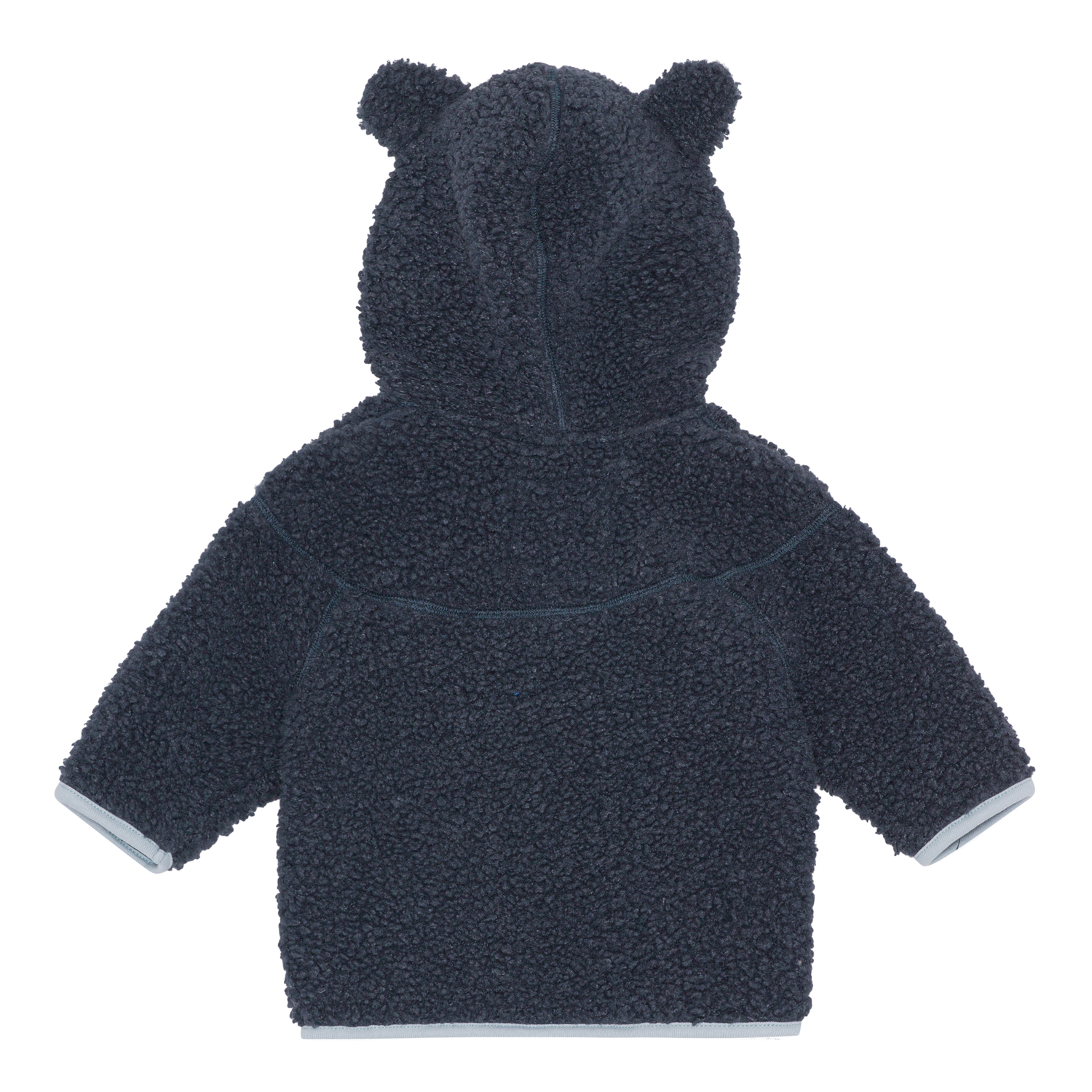 Ummi Night Navy Baby fleece jacket in dark blue made of 100