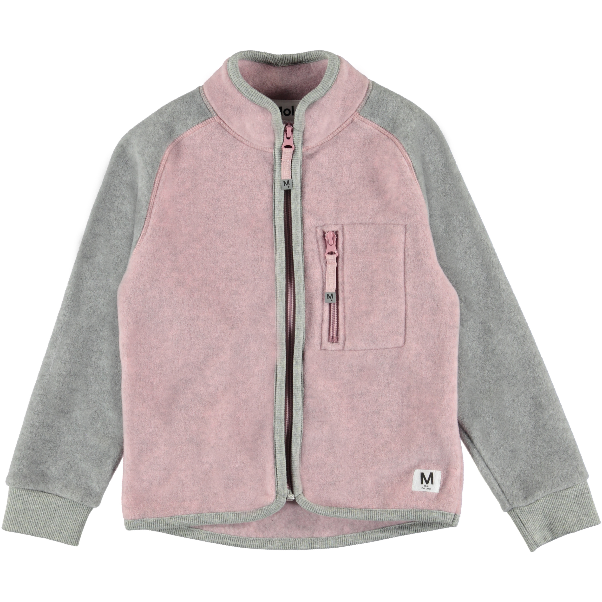pink teddy fleece jacket
