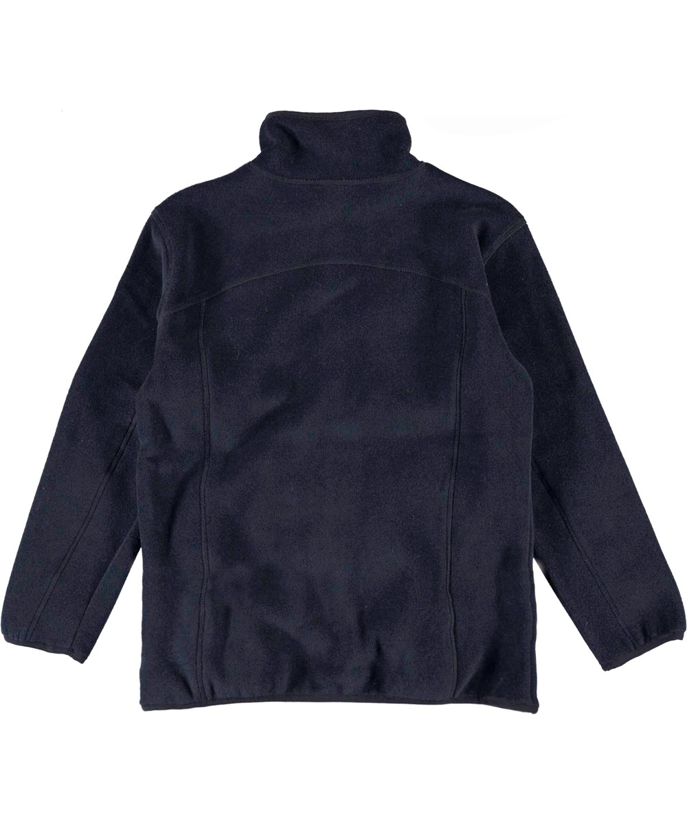Urbano - Dark Navy - Dark blue fleece jacket