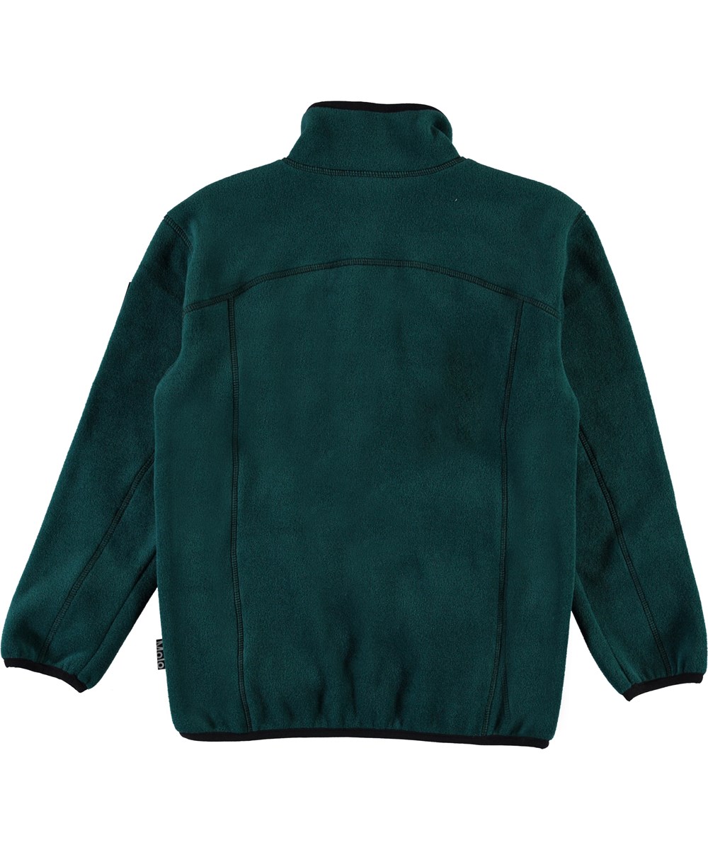 Urbano - Night Forest - Dark green fleece jacket