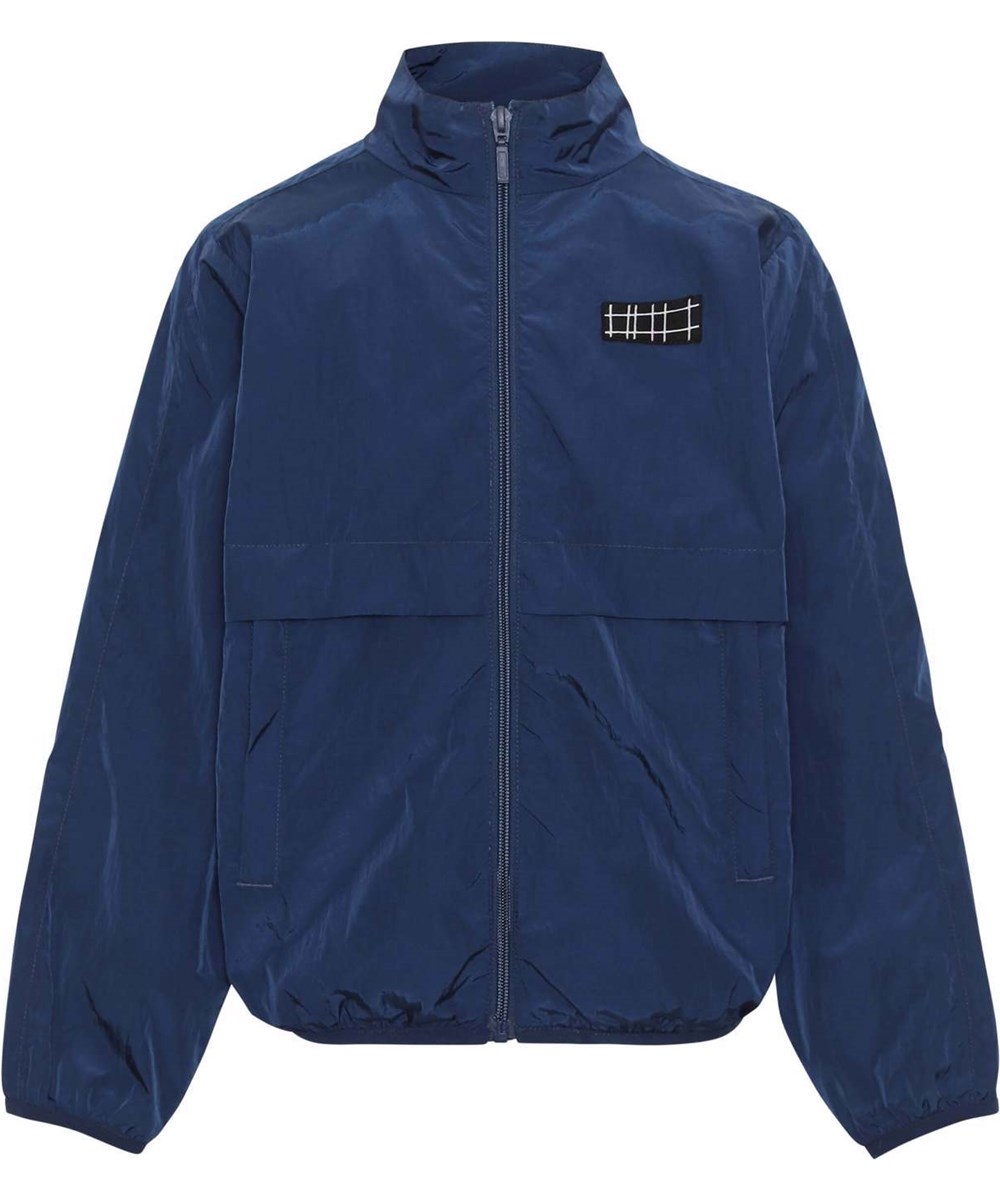 Halen - Naval Blue - Dark blue casual jacket