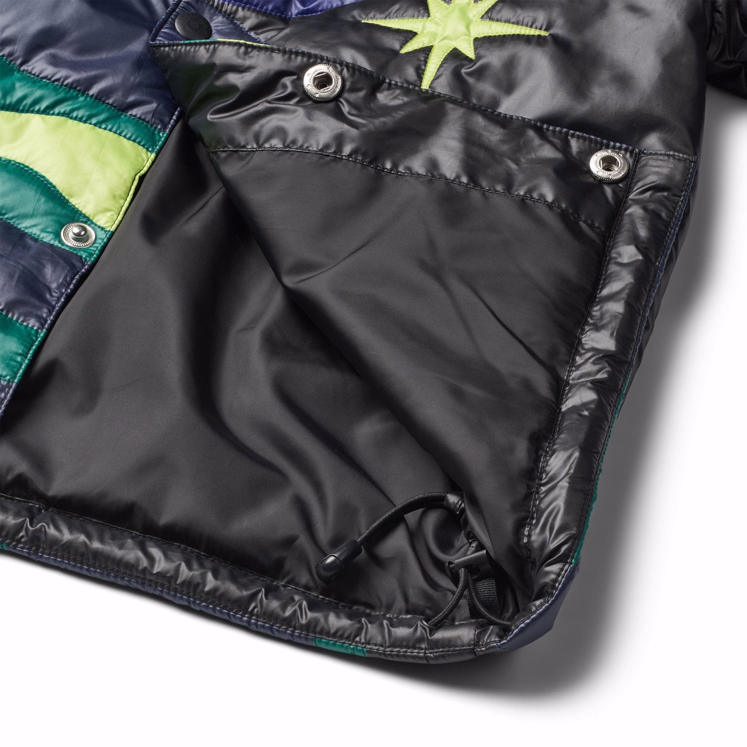 Haraldur - Space Quilt - Black quilted jacket for children with space ...