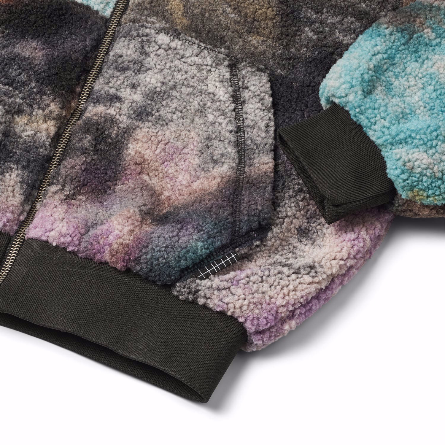 Hazzy - Galactic Dye - Multicoloured tie-dye jacket for