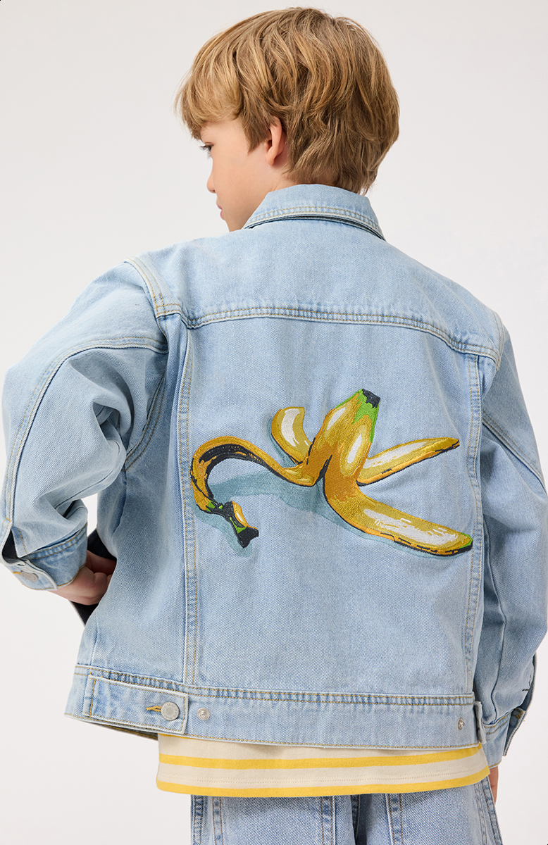 0658 neon light blouson ブルー 0658 neon light blouson ネオン