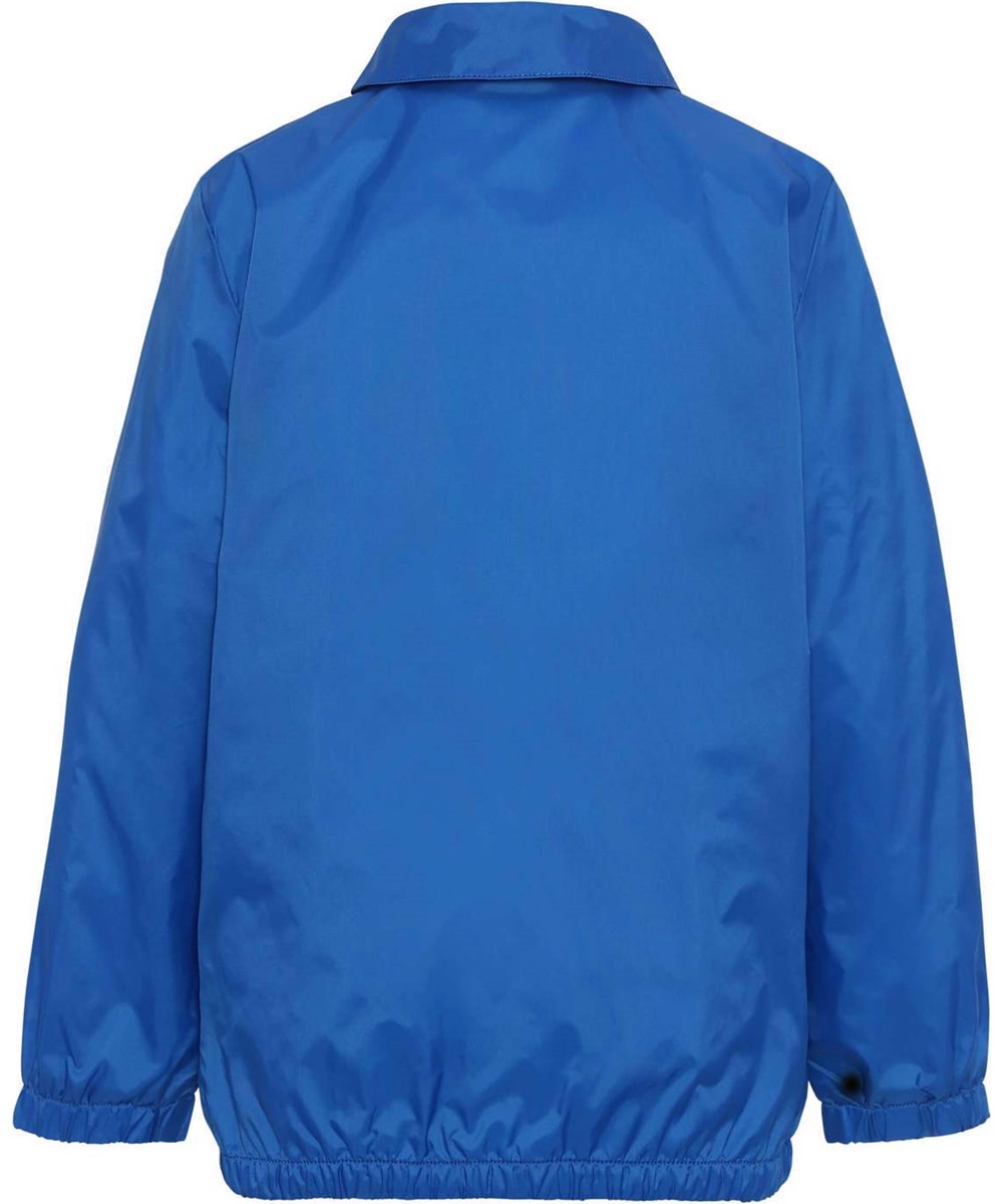 Hoskin - Royal Blue - Blue jacket in 100% recycled nylon