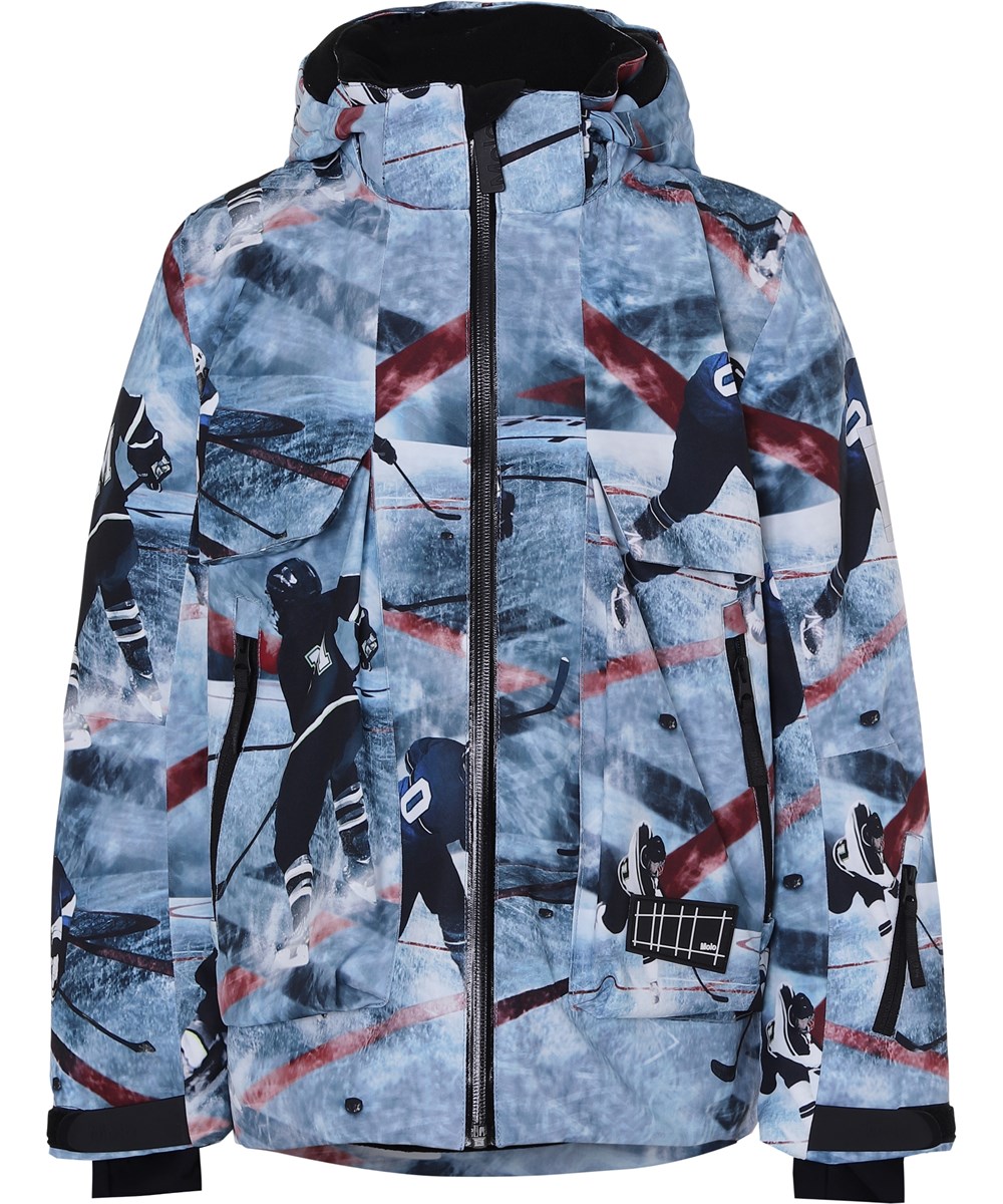 Alpine - Ice Hockey - Waterproof ski jacket ice hockey print