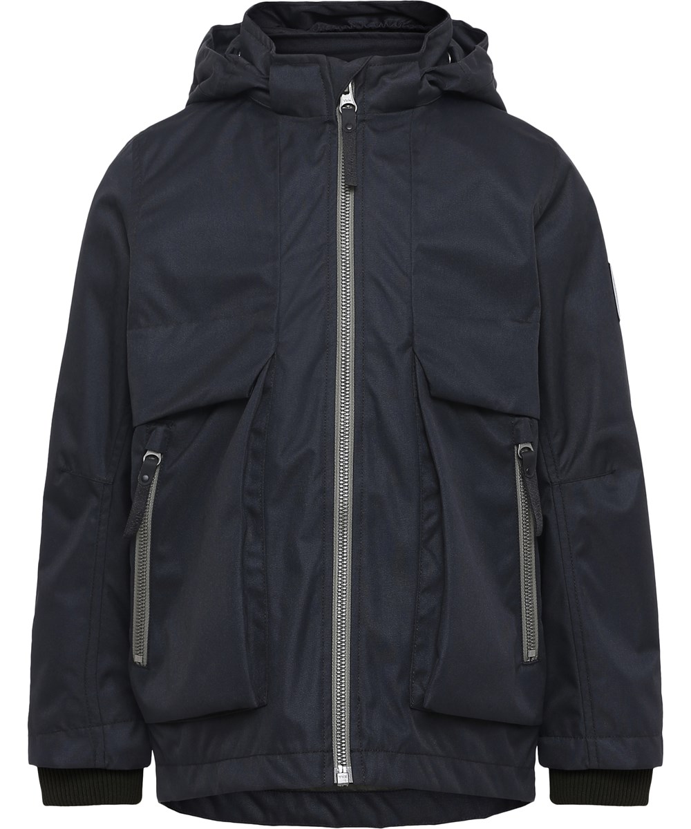 Casper - Black - Water resistent black jacket