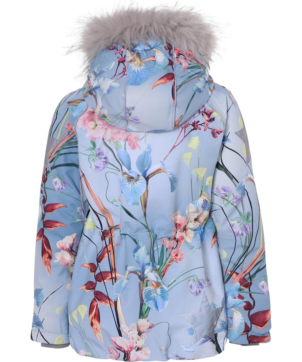 Cathy Fur - Ikebana - Waterproof floral winter jacket