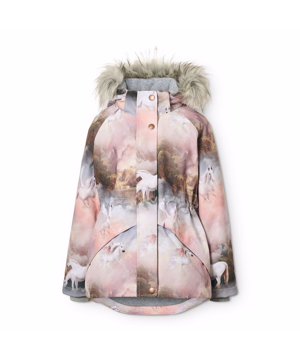 Cathy Fur - Utopia - Wind and waterproof winter jacket for children in recycled polyester, padded with 3M™ Thinsulate™.