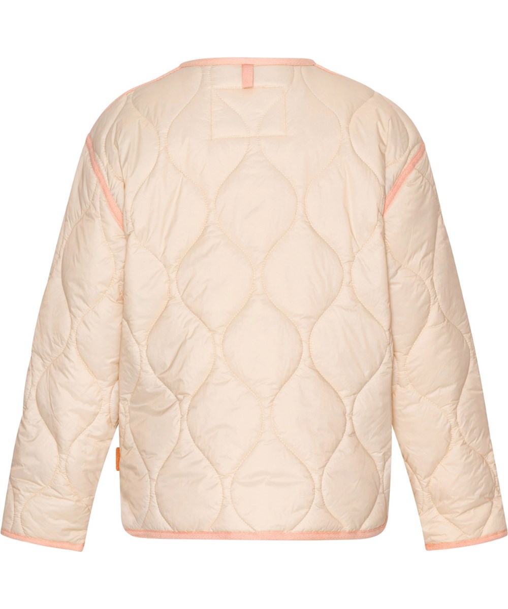 Hailee - Summer Sand - Beige, quilted, children's summer jacket