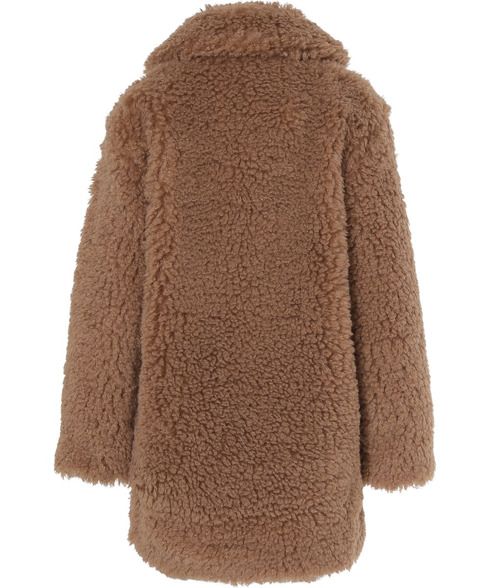 Haili - Autumn Leaf - Light brown teddy coat