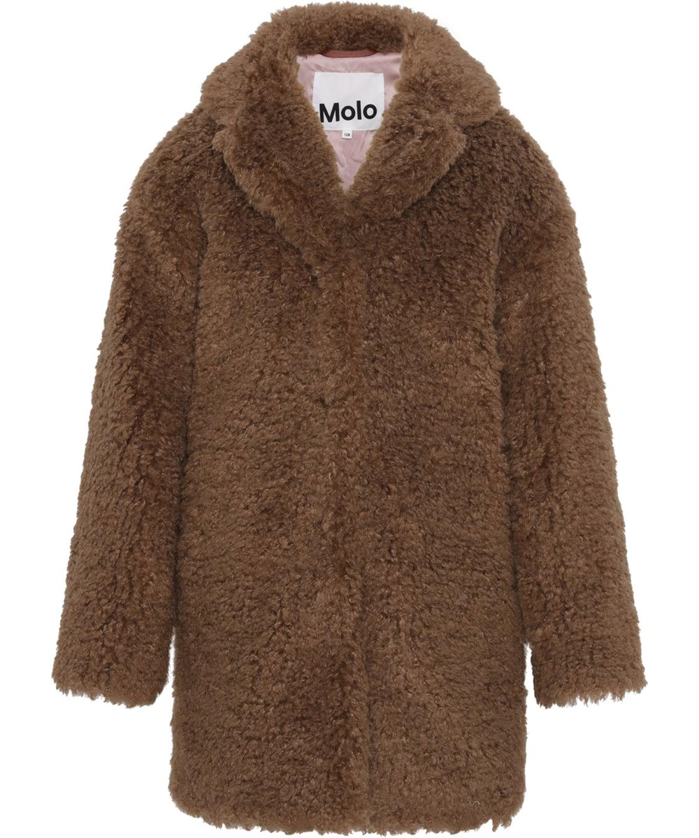 Haili - Deer - Soft brown teddy coat