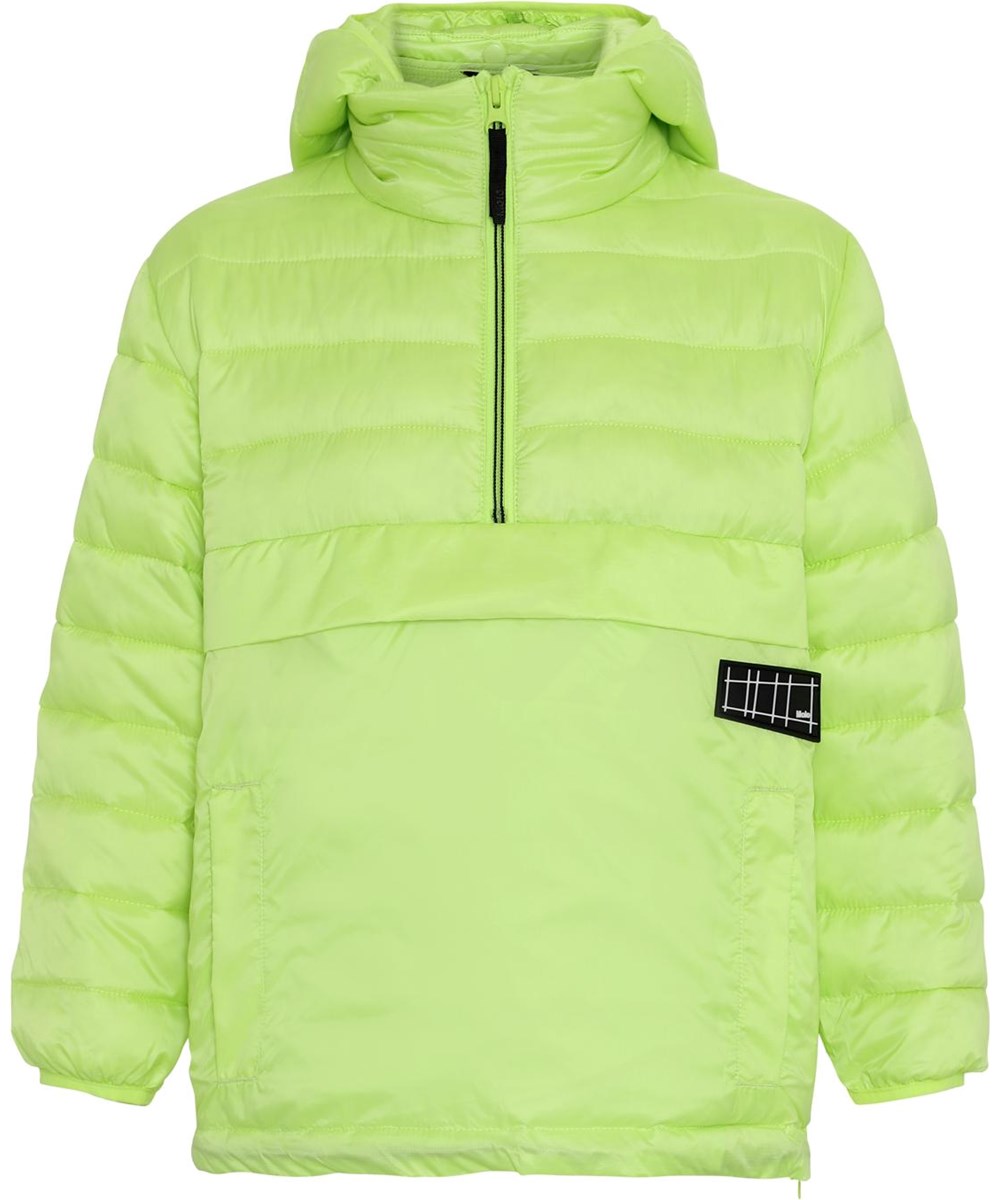 Hakan - Acid Lime - Neon green winter anorak