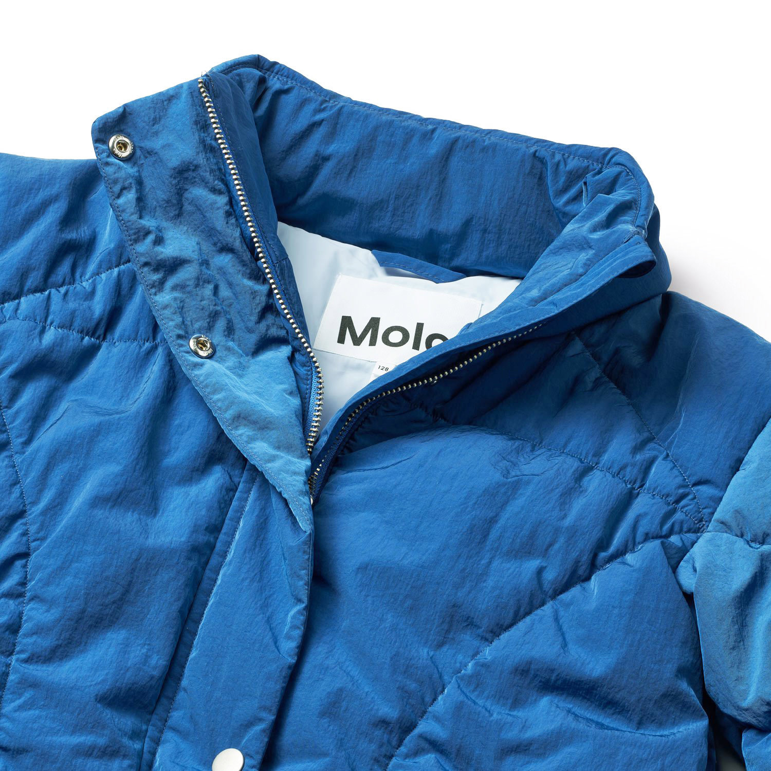 Halima - Lapis Blue - Water-repellent blue jacket for children in 
