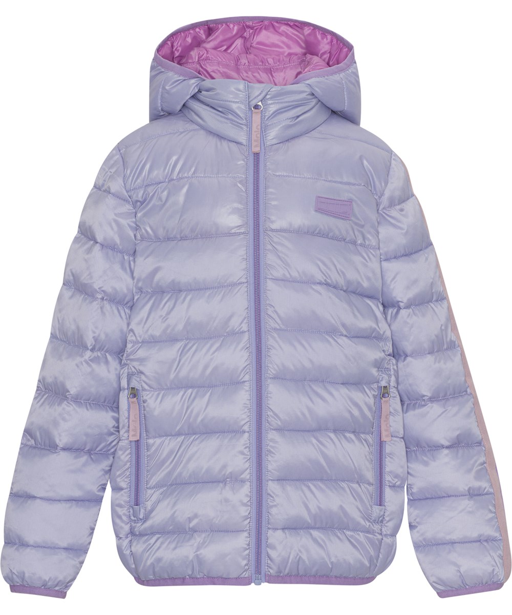 Hao - Cosmic Sky - Purple down jacket with hood