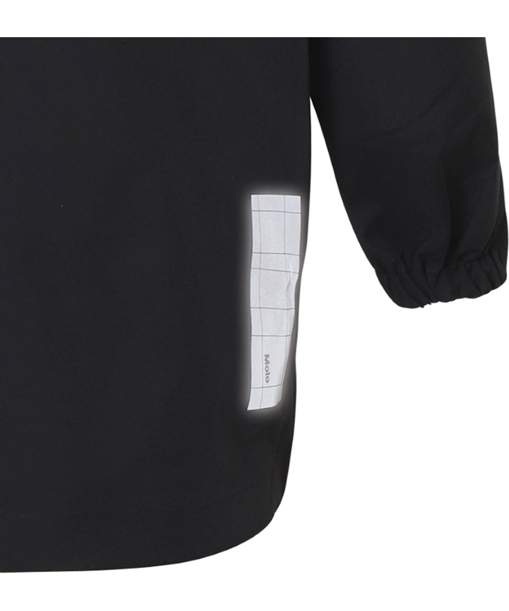 Harden - Black - Black shell jacket hardshell