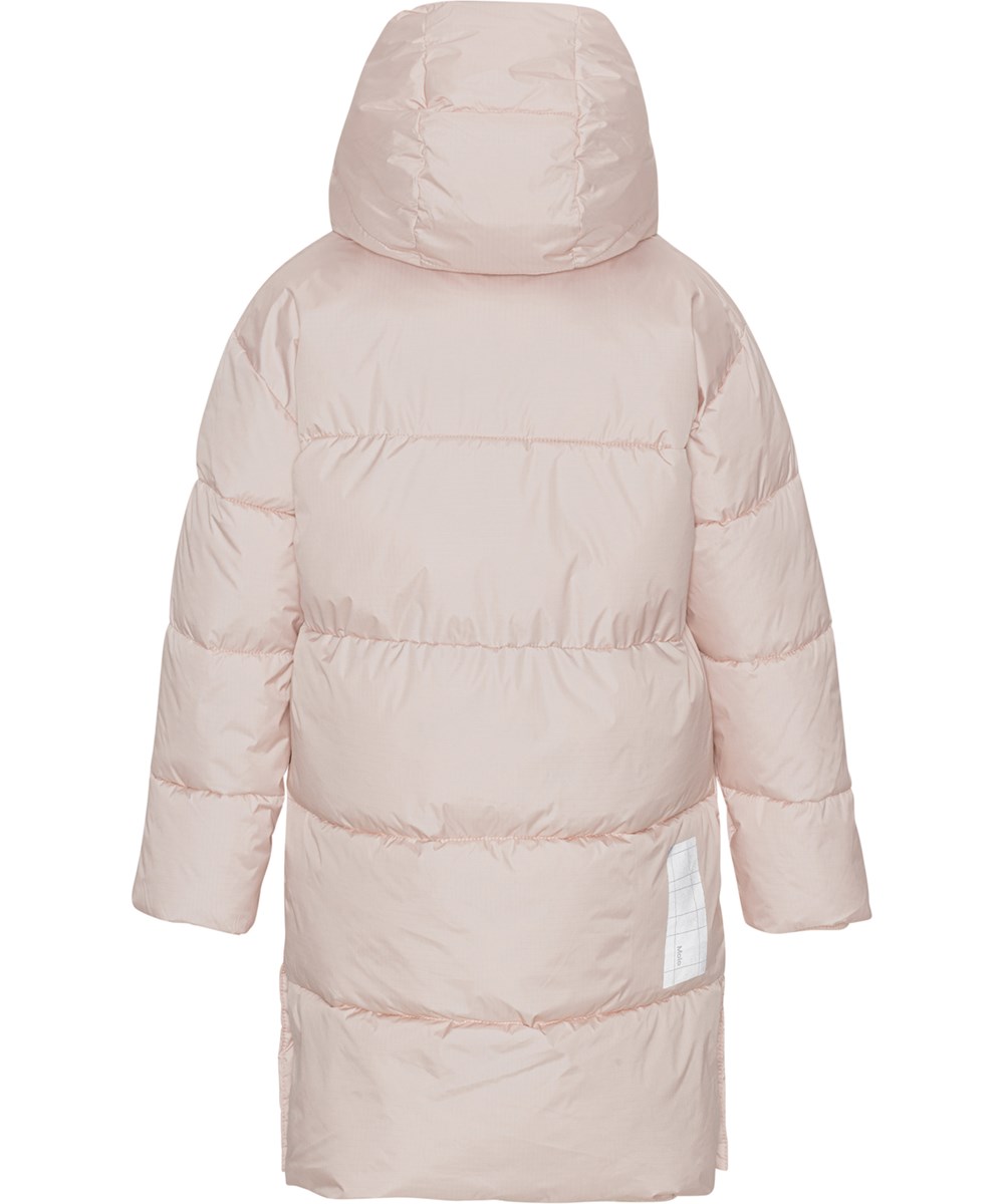 Harper - Petal Blush - Recycled rose coloured down coat
