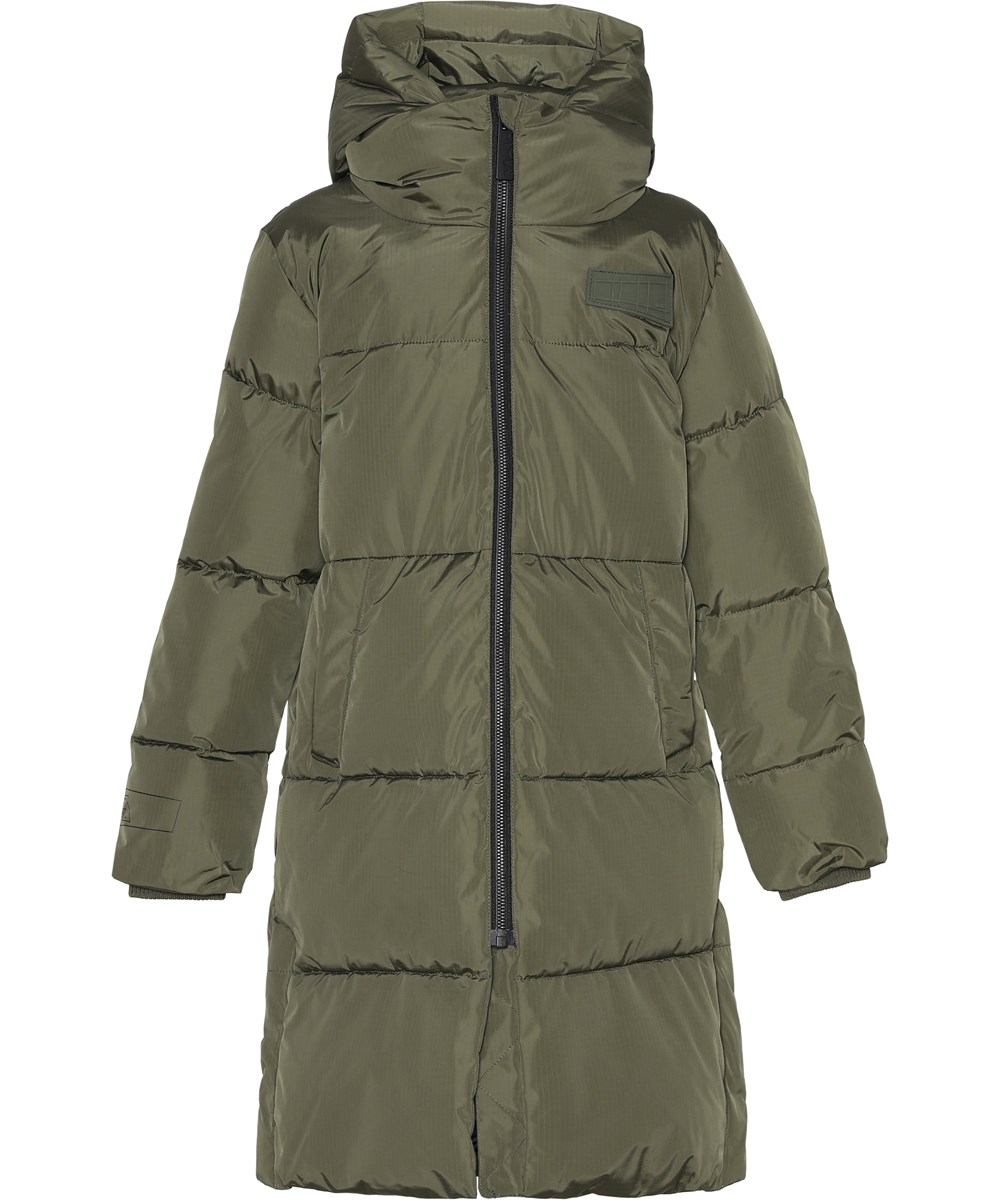 Harper - Vegetation - Warm, green recycled warm coat