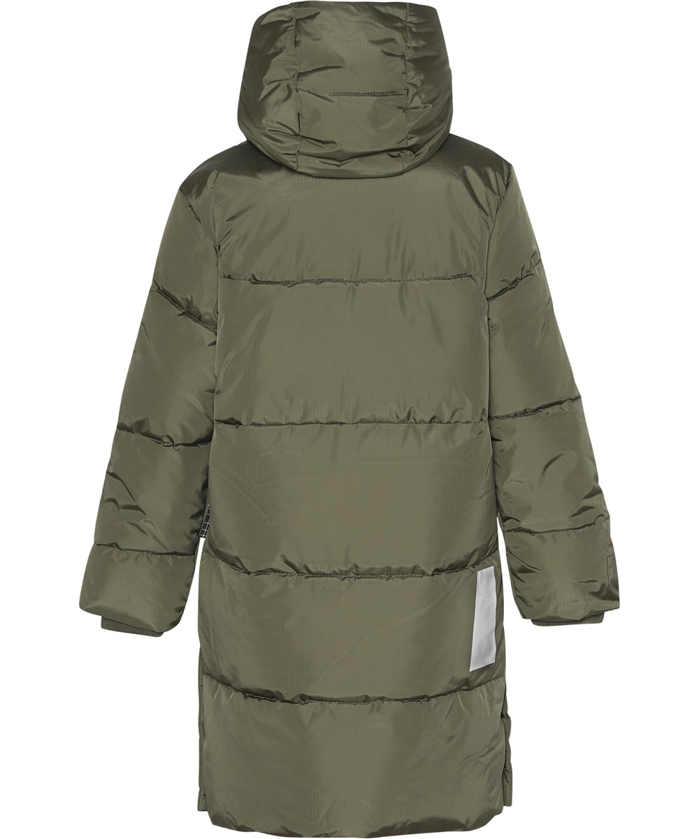 Harper - Vegetation - Warm, green recycled warm coat