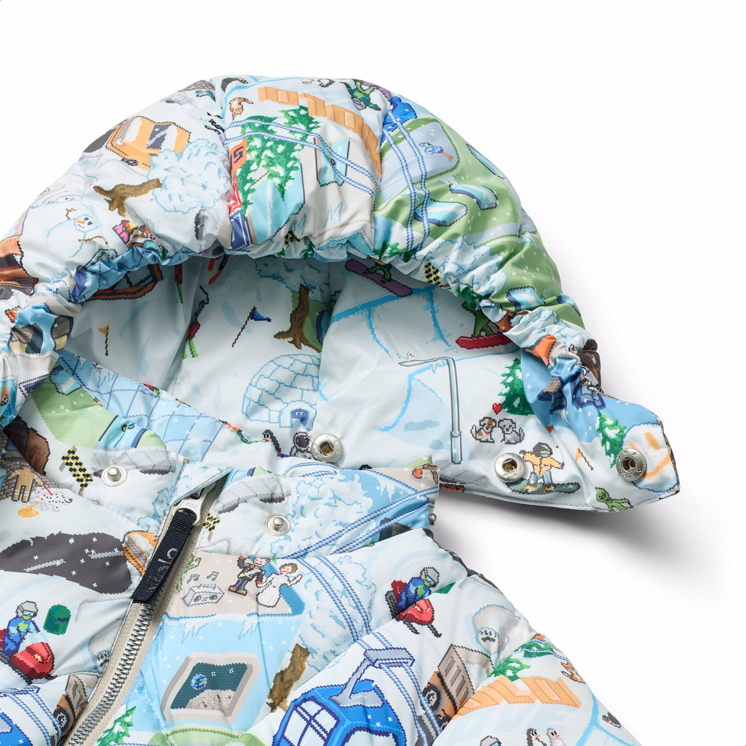 【新品未使用】ORGUEオルグ Melton pearl jacket coat orgue Melton pearl jacket coat【Gray】