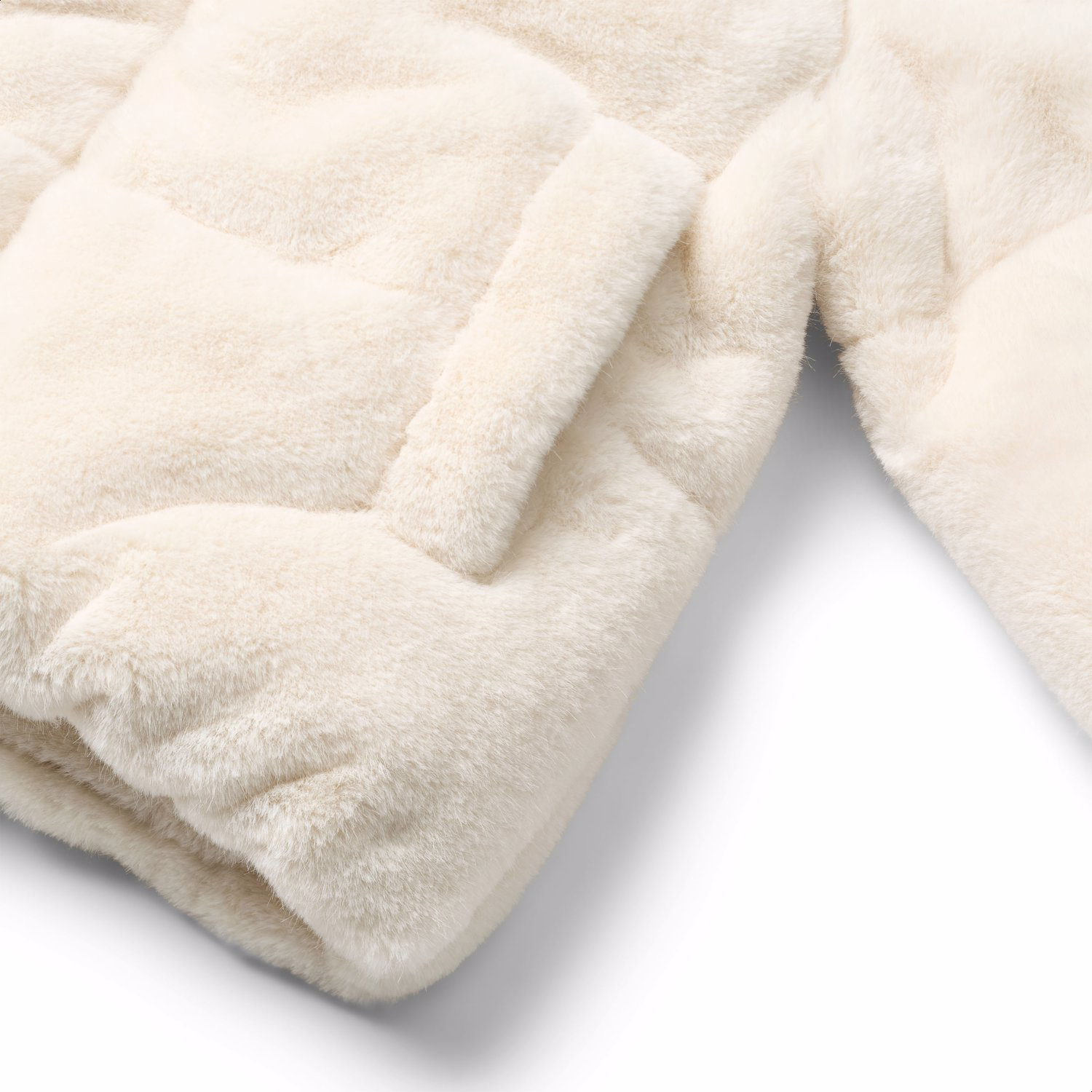 Havi 2 - Vanilla - Off-white jacket for children in soft