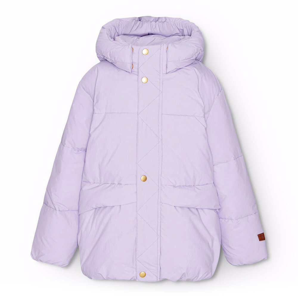 MYLAN 2 Way Quilted 図抜け Coat Lilac