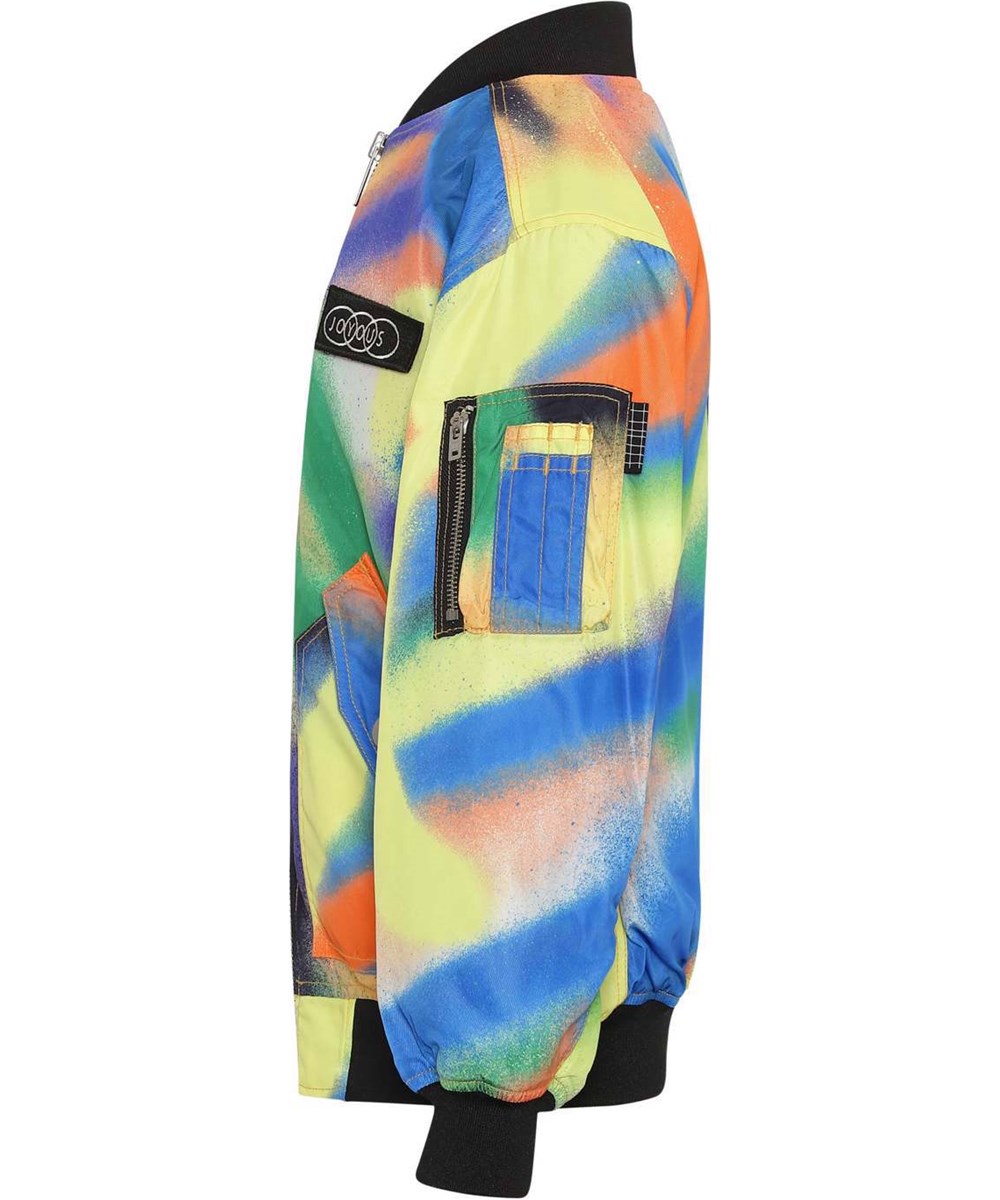 Heath - Colour Spary - Multi-coloured bomber jacket