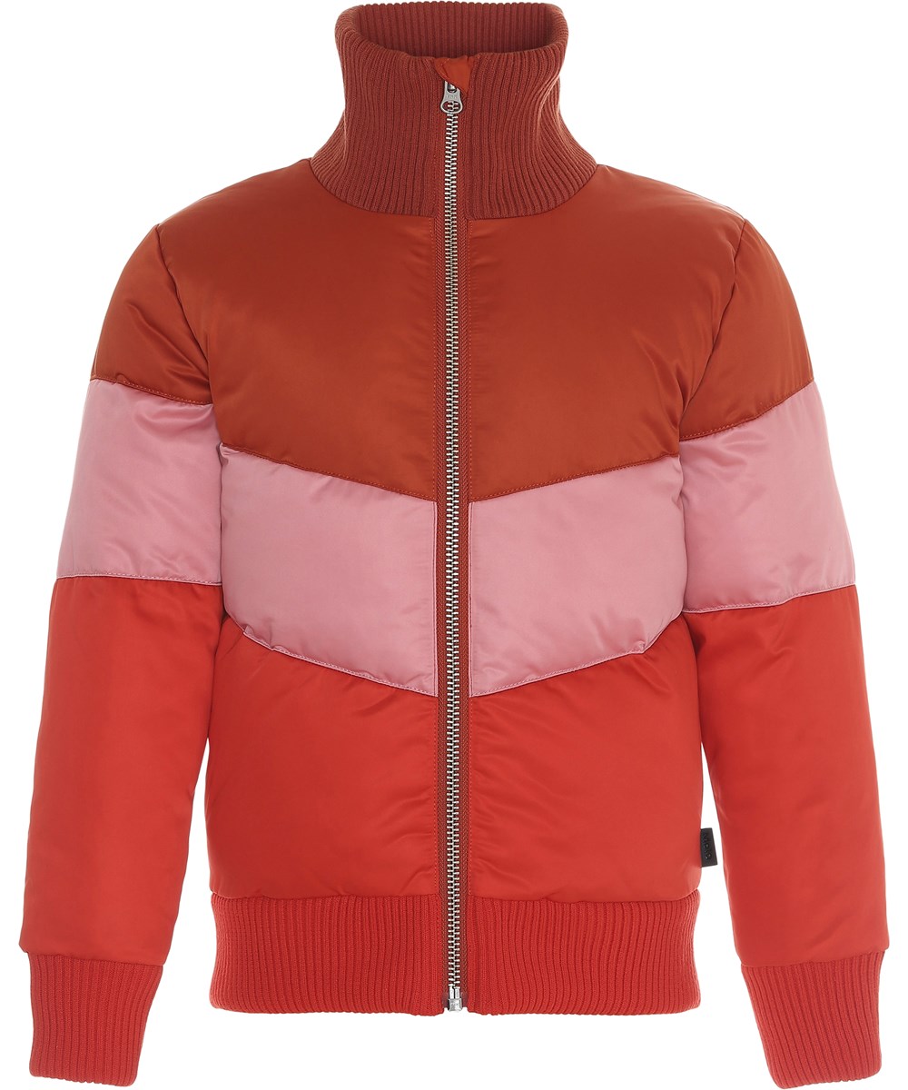 Hedia - Rooibos - Three colour winter jacket.