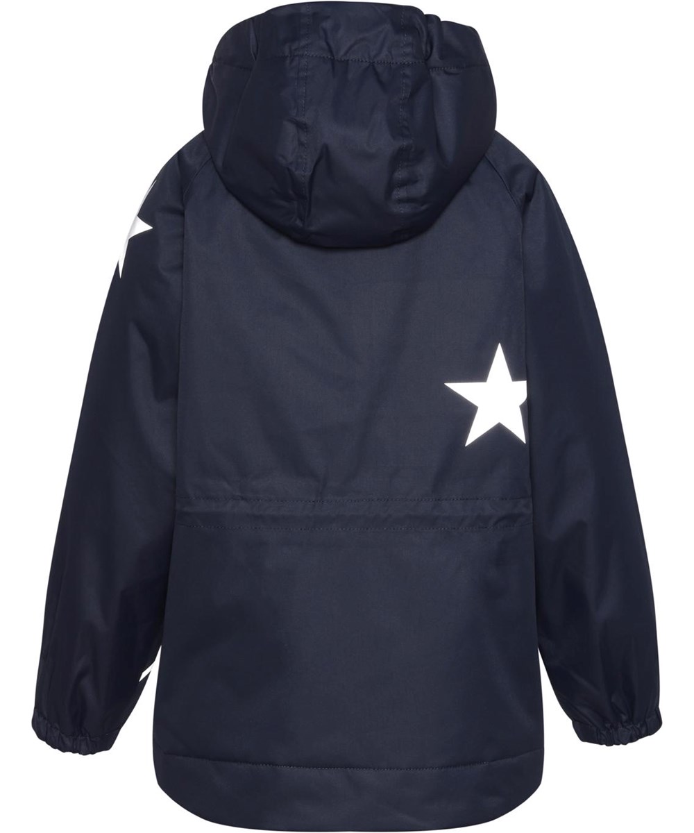 Heiko - Carbon - Recycled unisex jacket in dark blue