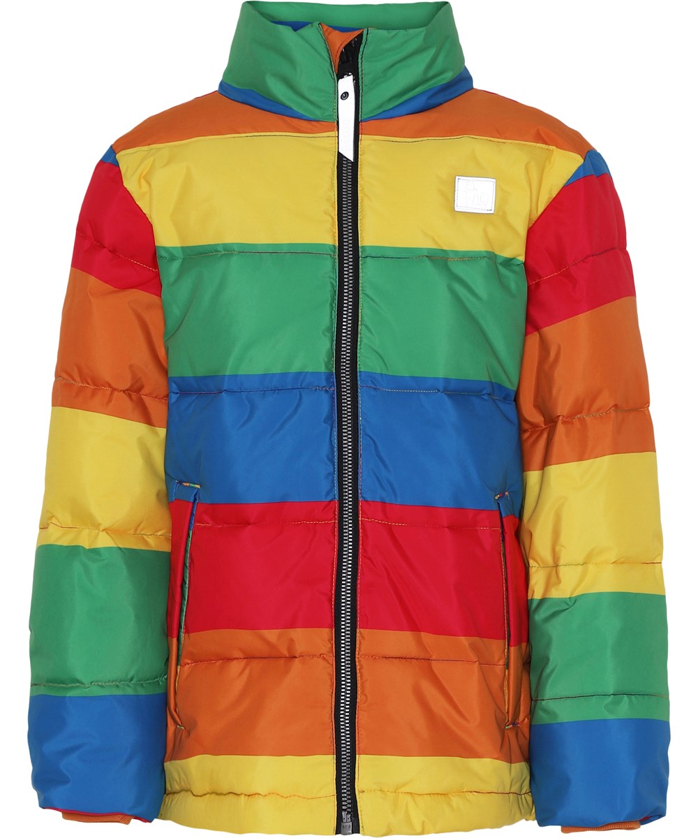 Heino - Big Rainbow - Jacket in rainbow colours.