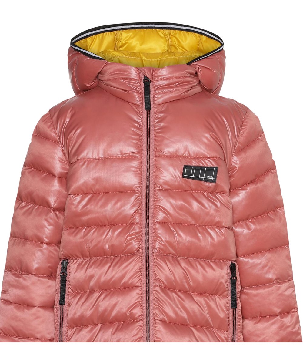 Helin - Maple - Long down coat in rose