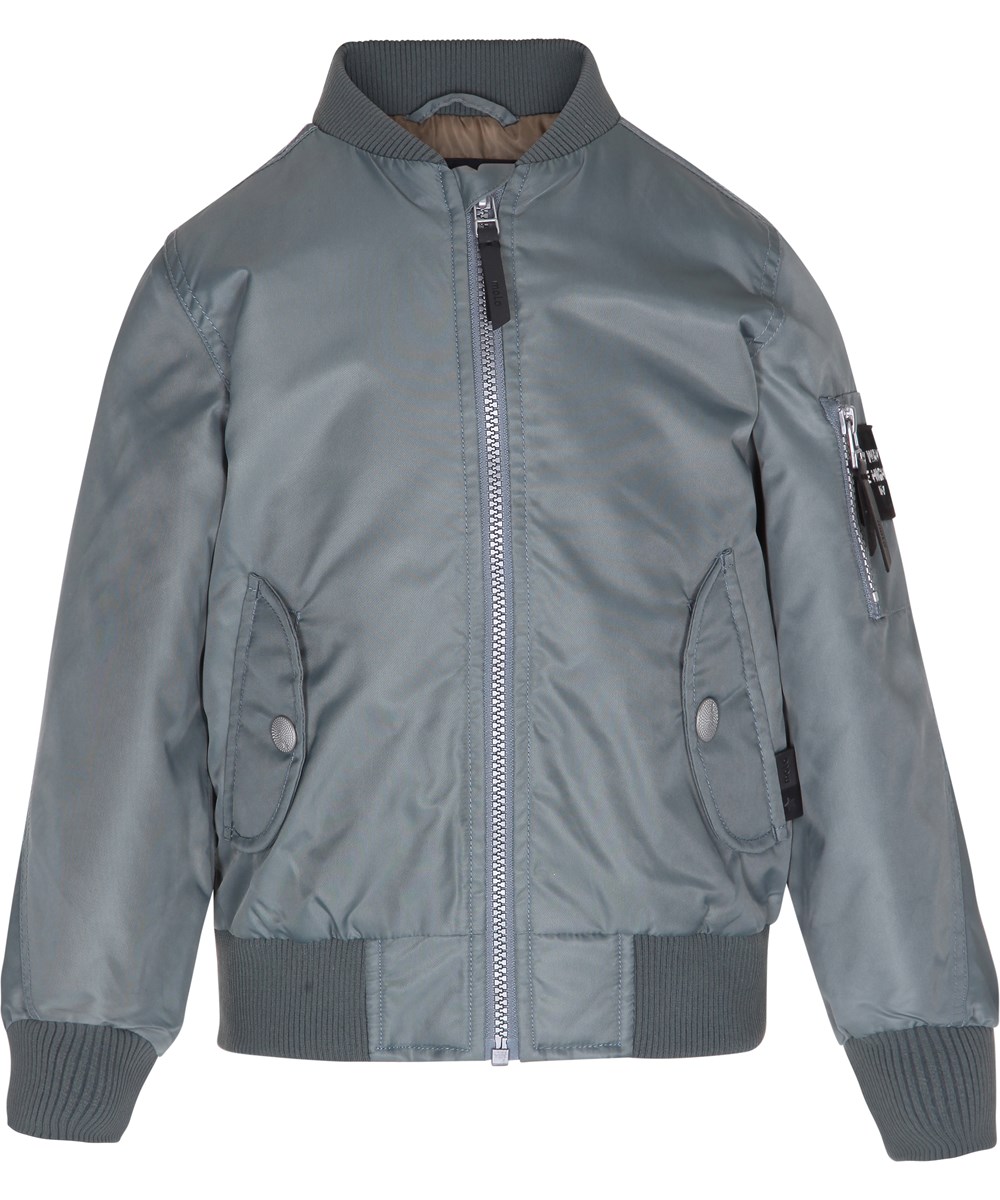 Hiker - Metal Green - metallic green bomber jacket
