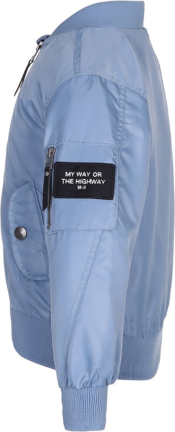 Hiker - Stratosphere - Sporty blue bomber jacket