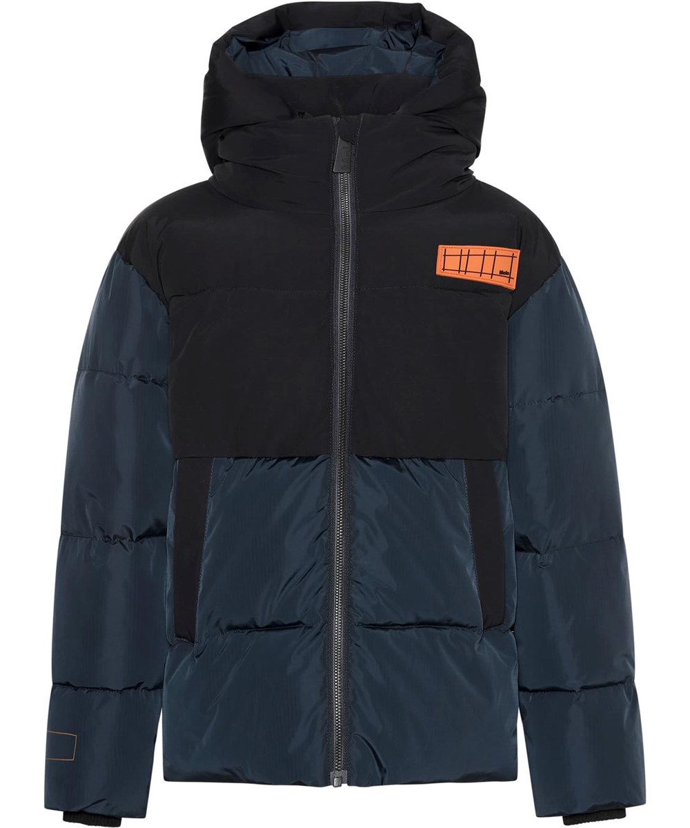 Hilo - Carbon - Green recycled down bomber jacket