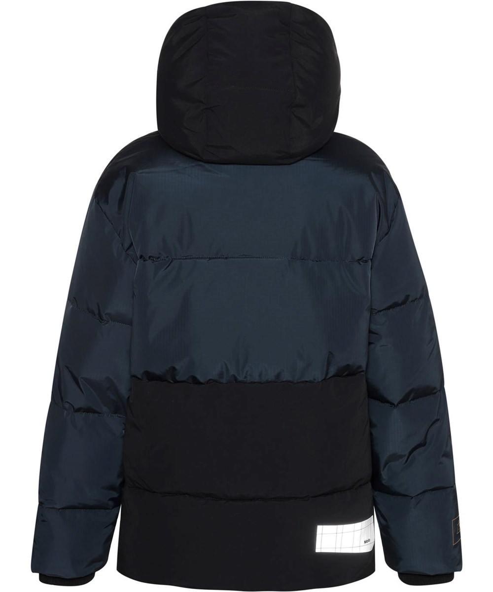 Hilo - Carbon - Green recycled down bomber jacket