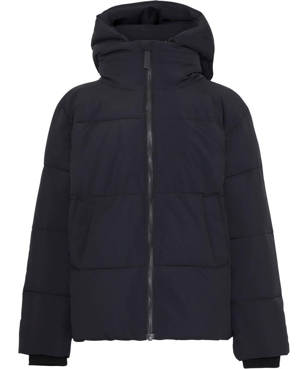 Hilo - Black - Recycled black down winter jacket