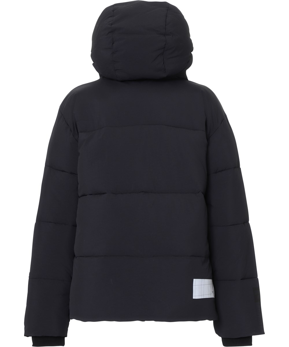 Hilo - Black - Recycled black down winter jacket